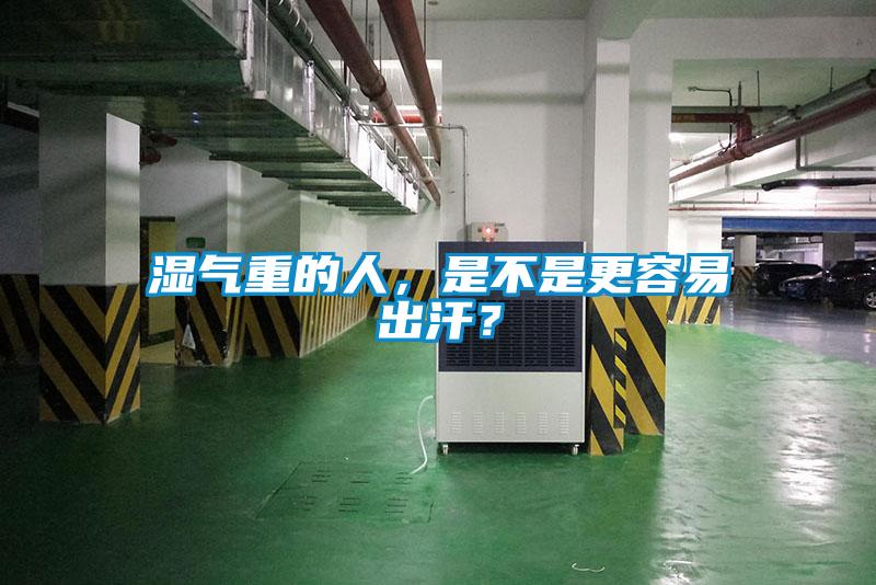濕氣重的人，是不是更容易出汗？