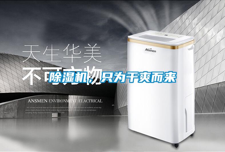 除濕機，只為干爽而來