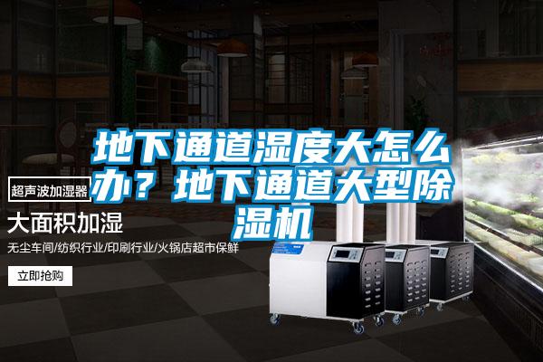 地下通道濕度大怎么辦？地下通道大型除濕機