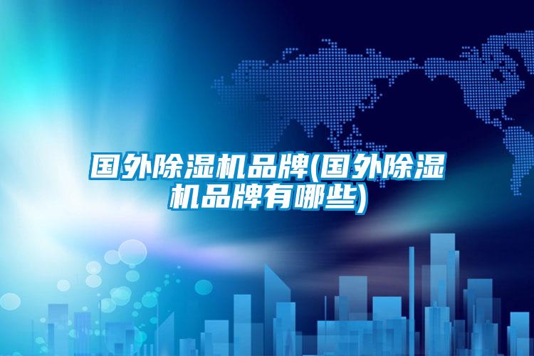 國(guó)外除濕機(jī)品牌(國(guó)外除濕機(jī)品牌有哪些)