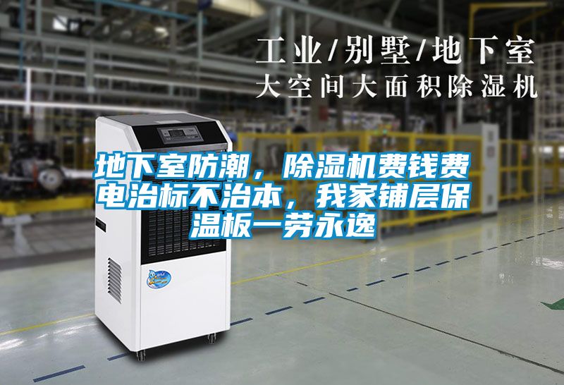 地下室防潮，除濕機費錢費電治標不治本，我家鋪層保溫板一勞永逸